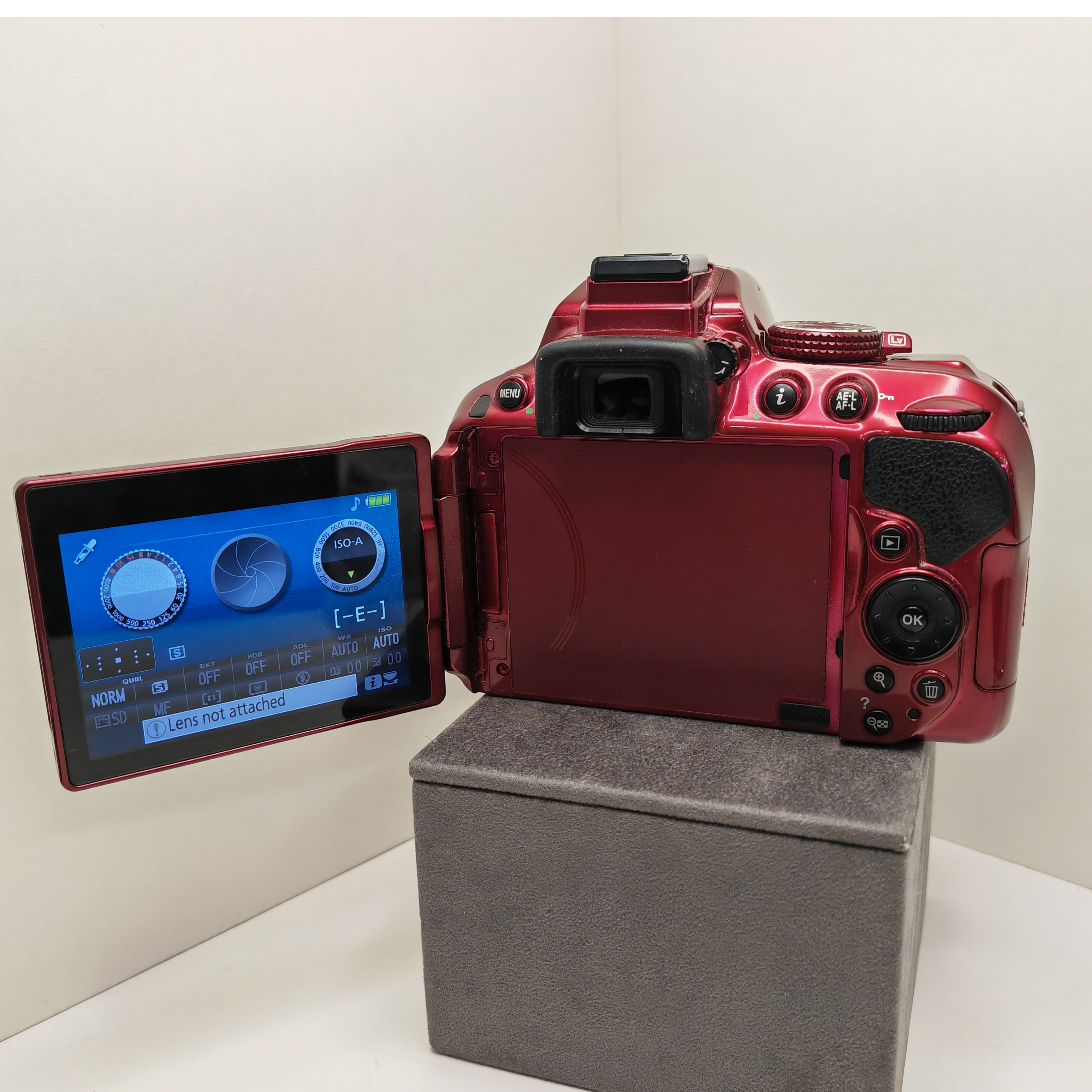 Pre-owned Nikon D5300 + 18-55MM VR II (Red) - Own4Less